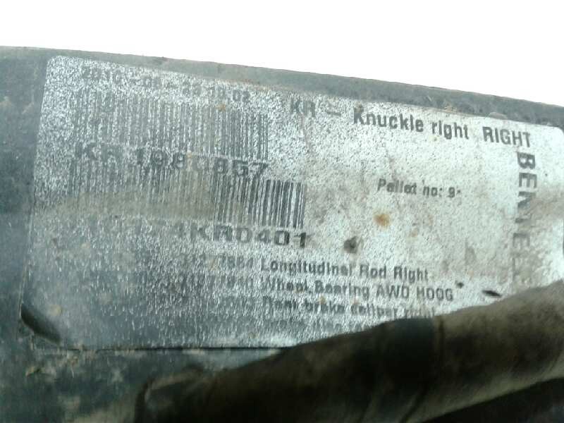 Recambio de mangueta trasera derecha para volvo xc60 momentum awd referencia OEM IAM KR198857  