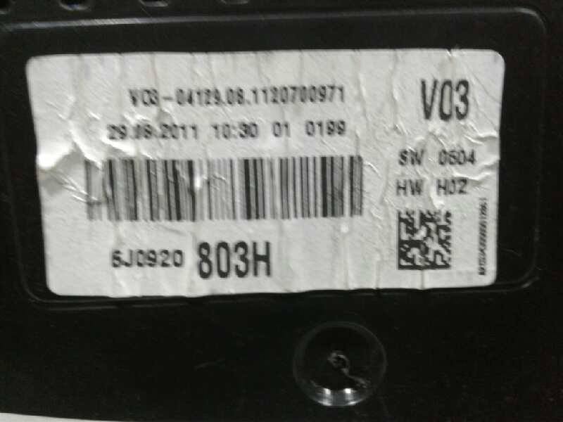 Recambio de cuadro instrumentos para seat ibiza (6j5) reference referencia OEM IAM   