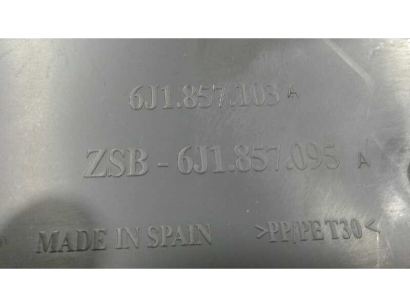 Recambio de guantera para seat ibiza (6j5) reference referencia OEM IAM 6J1857103  