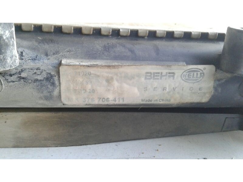 Recambio de radiador agua para renault rapid/express (f40) 1.3 básico familiar / rl (f406) referencia OEM IAM   