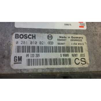 Recambio de centralita motor uce para opel zafira a comfort referencia OEM IAM 0281010021 09133269 11540315