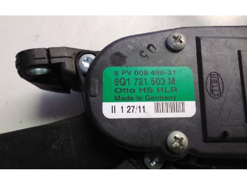 Recambio de pedal acelerador para seat ibiza (6j5) reference referencia OEM IAM 6Q1721503M  