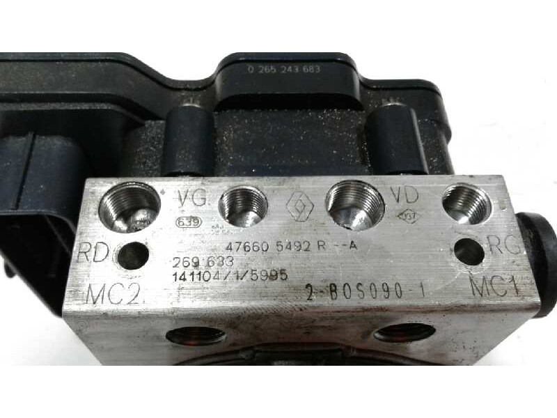 Recambio de abs para renault clio iv dynamique referencia OEM IAM 2265106516  