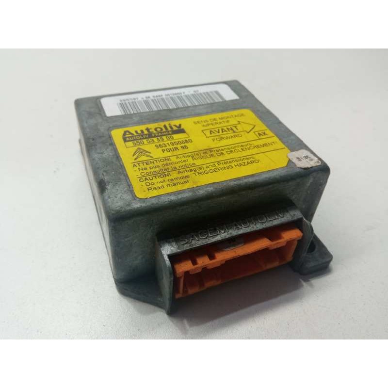 Recambio de centralita airbag para citroen xsara berlina 1.8 16v cat (lfy / xu7jp4) referencia OEM IAM 9631950680  