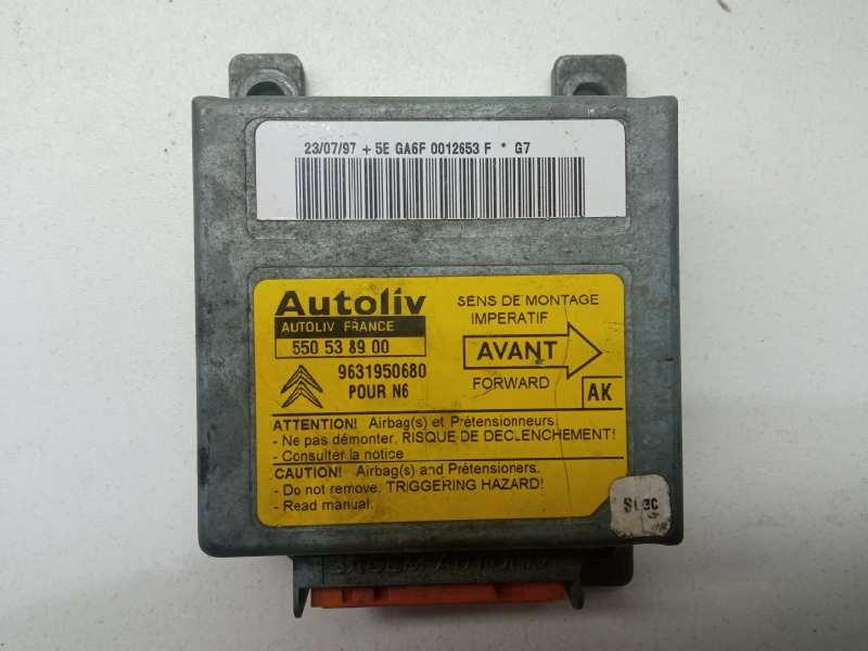 Recambio de centralita airbag para citroen xsara berlina 1.8 16v cat (lfy / xu7jp4) referencia OEM IAM 9631950680  