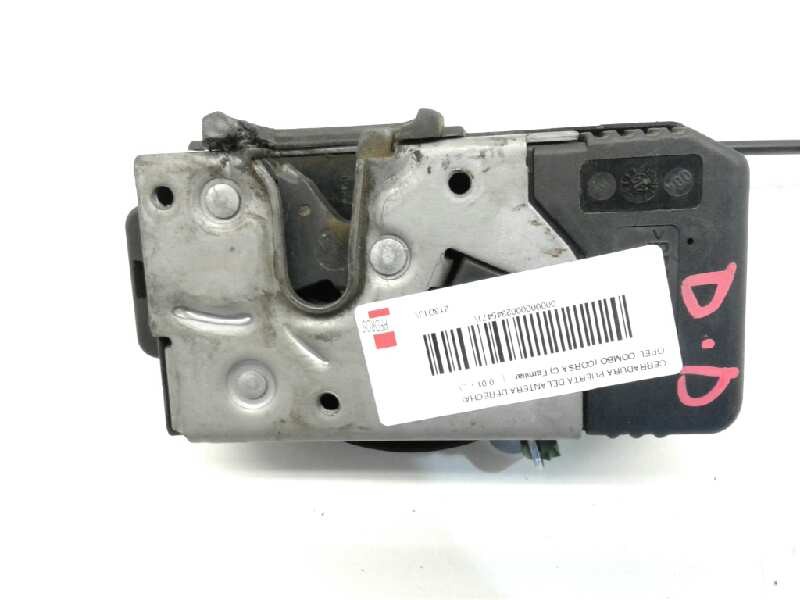 Recambio de cerradura puerta delantera derecha para opel combo (corsa c) familiar referencia OEM IAM   