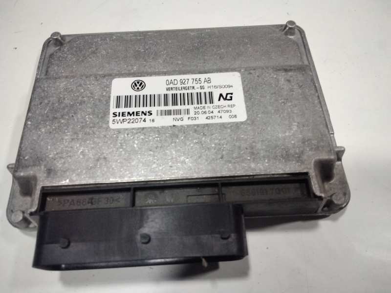 Recambio de centralita cambio automatico para volkswagen touareg (7la) tdi v10 referencia OEM IAM 5WP22074  