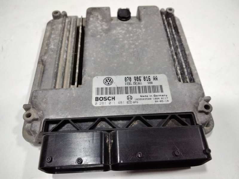 Recambio de centralita motor uce para volkswagen touareg (7la) tdi v10 referencia OEM IAM 070906016DAA  