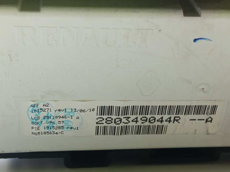 Recambio de pantalla multifuncion para renault megane iii berlina 5 p authentique referencia OEM IAM 280349044R  