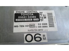Recambio de centralita motor uce para toyota yaris (ncp1/nlp1/scp1) 1.0 linea luna referencia OEM IAM 8966152065   2