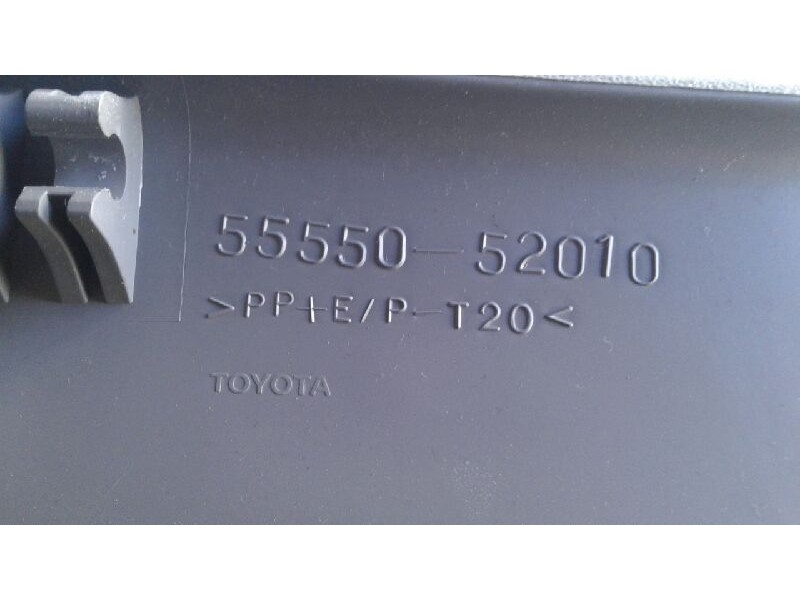 Recambio de guantera para toyota yaris (ncp1/nlp1/scp1) 1.0 linea luna referencia OEM IAM 5555052010  