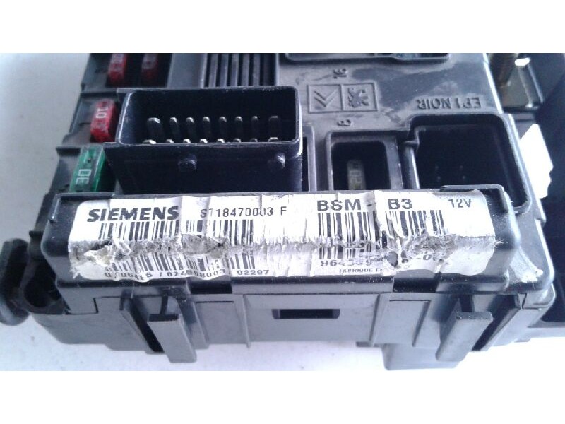 Recambio de centralita bsm para citroen c5 berlina 2.0 hdi sx referencia OEM IAM 118470083  