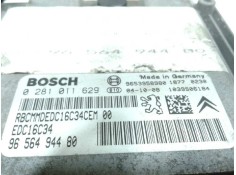 Recambio de centralita motor uce para citroen c4 coupe vtr referencia OEM IAM 0281011629   2