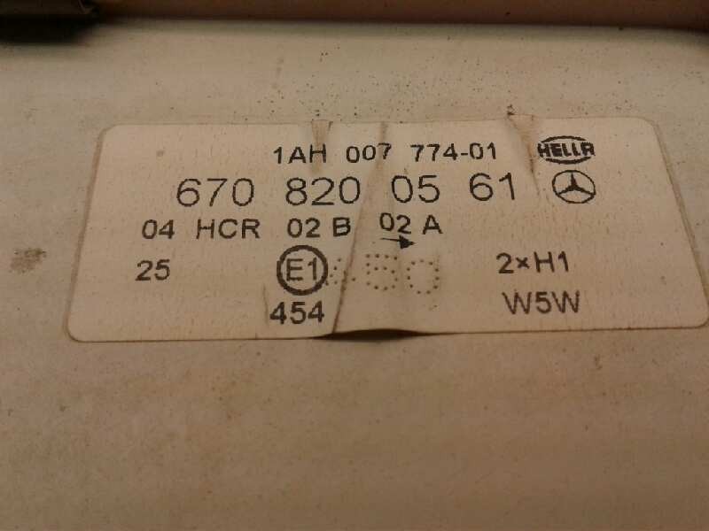 Recambio de faro izquierdo para mercedes vario (tw2)serie/bm 667/668/670 referencia OEM IAM 6708200561  