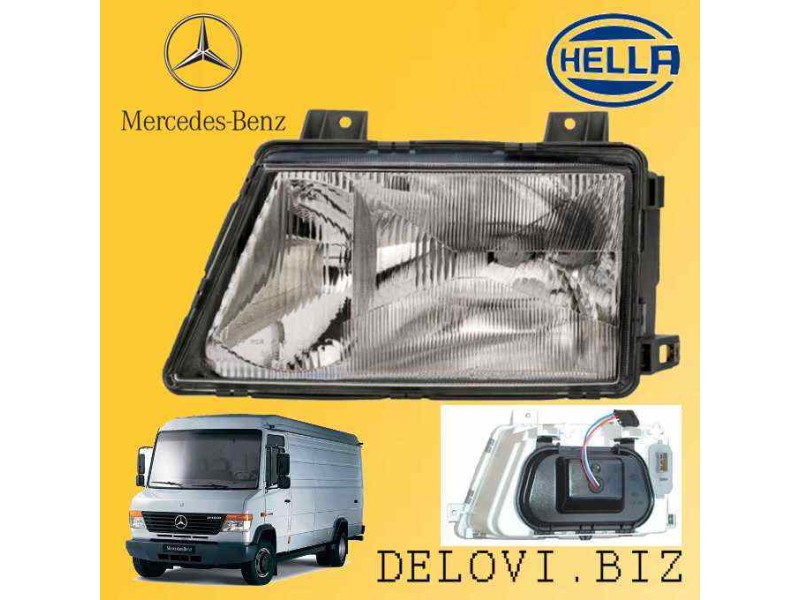 Recambio de faro izquierdo para mercedes vario (tw2)serie/bm 667/668/670 referencia OEM IAM 6708200561  