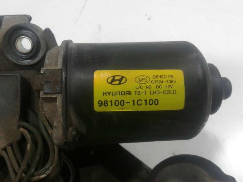 Recambio de motor limpia delantero para hyundai getz (tb) 1.1 básico referencia OEM IAM 981101C100  