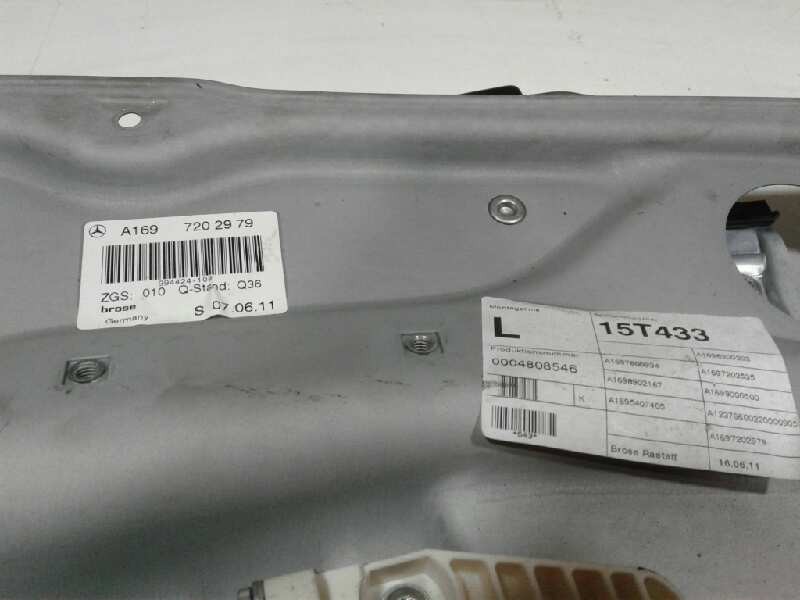 Recambio de elevalunas delantero izquierdo para mercedes clase a (w169) a 180 cdi exclusive edition (169.007) referencia OEM IAM