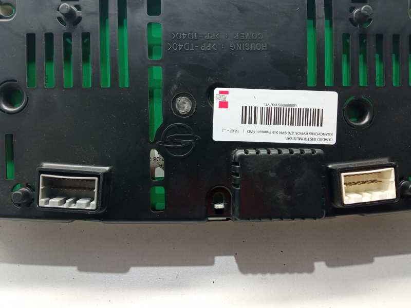 Recambio de cuadro instrumentos para ssangyong kyron 270 spr xdi premium 4wd referencia OEM IAM   