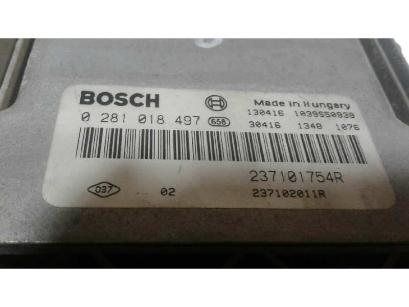 Recambio de centralita motor uce para nissan primastar (x..) kasten l1h1 2.7t referencia OEM IAM   