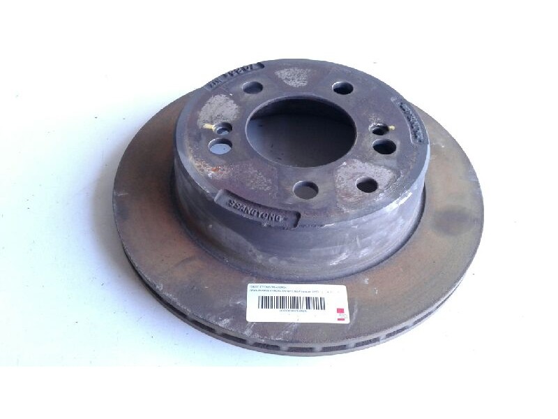 Recambio de disco freno trasero para ssangyong kyron 270 spr xdi premium 4wd referencia OEM IAM   