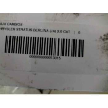 Recambio de caja cambios para chrysler stratus berlina (ja) 2.0 cat referencia OEM IAM N091AC  110283