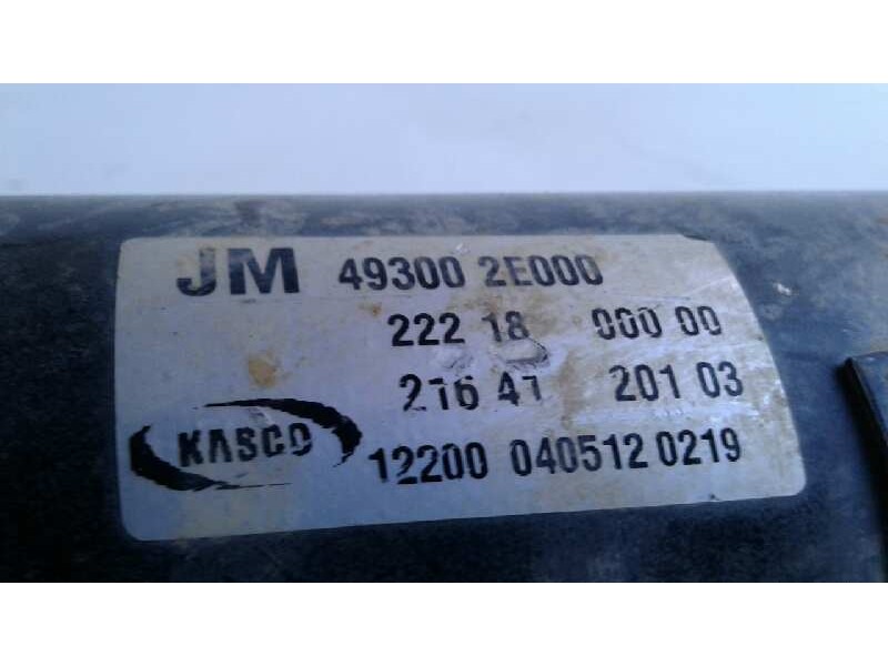 Recambio de transmision central para hyundai tucson (jm) 2.0 crdi cat referencia OEM IAM   