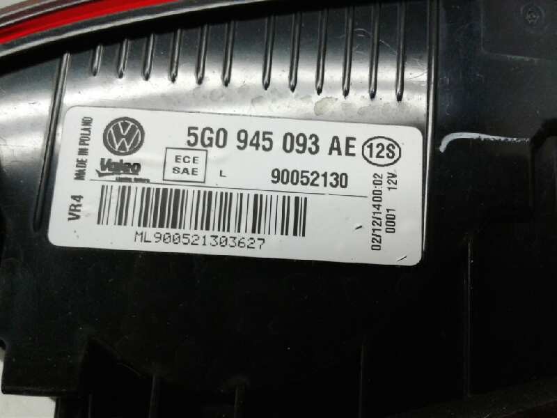 Recambio de piloto trasero izquierdo porton para volkswagen golf vii lim. sport by r-line bluemotion referencia OEM IAM 945093AE