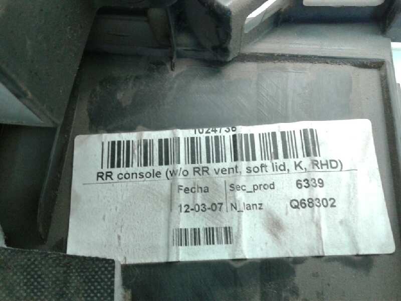 Recambio de apoyabrazos central para nissan navara pick-up (d40m) 2.5 dci cat referencia OEM IAM   