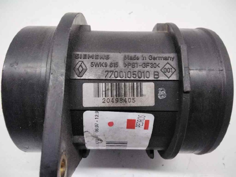 Recambio de caudalimetro para renault megane i classic (la0) 1.9 dti rn (laon) referencia OEM IAM 7700105010B  