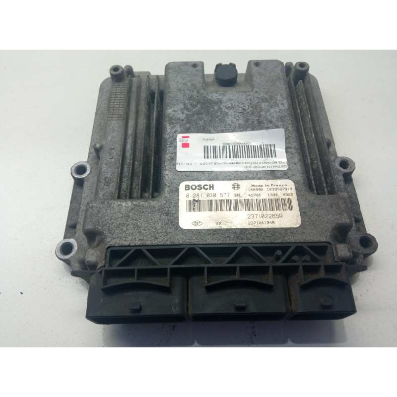 Recambio de centralita motor uce para opel movano b pritsche/kipper/koffer 2.3 cdti referencia OEM IAM 0281030577  