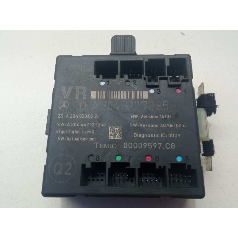 Recambio de centralita para mercedes clase c (w204) berlina c 220 cdi (204.008) referencia OEM IAM A2048207085  