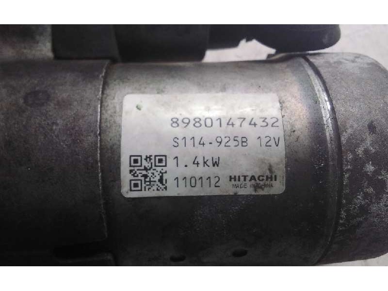 Recambio de motor arranque para opel astra j lim. cosmo referencia OEM IAM 8980147432  
