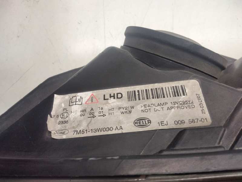 Recambio de faro izquierdo para ford focus c-max (cap) ambiente (d) referencia OEM IAM 7M5113W030AA  