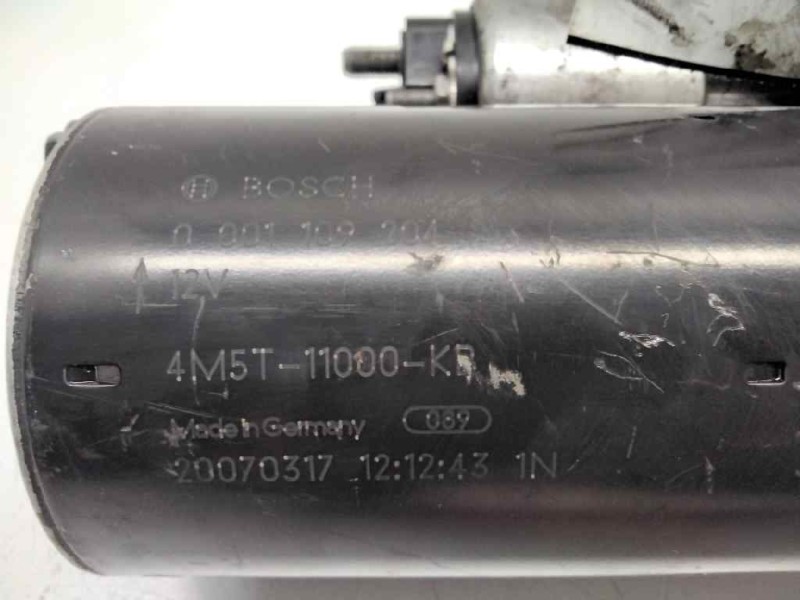 Recambio de motor arranque para ford focus c-max (cap) ambiente (d) referencia OEM IAM 0001109204 4M5T11000KB 