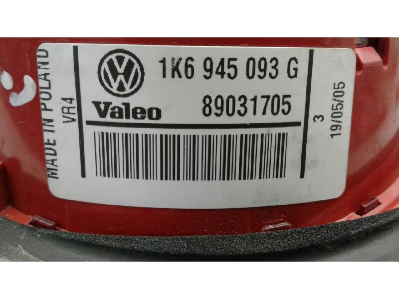 Recambio de piloto trasero izquierdo porton para volkswagen golf v berlina (1k1) sportline referencia OEM IAM 126945093G  