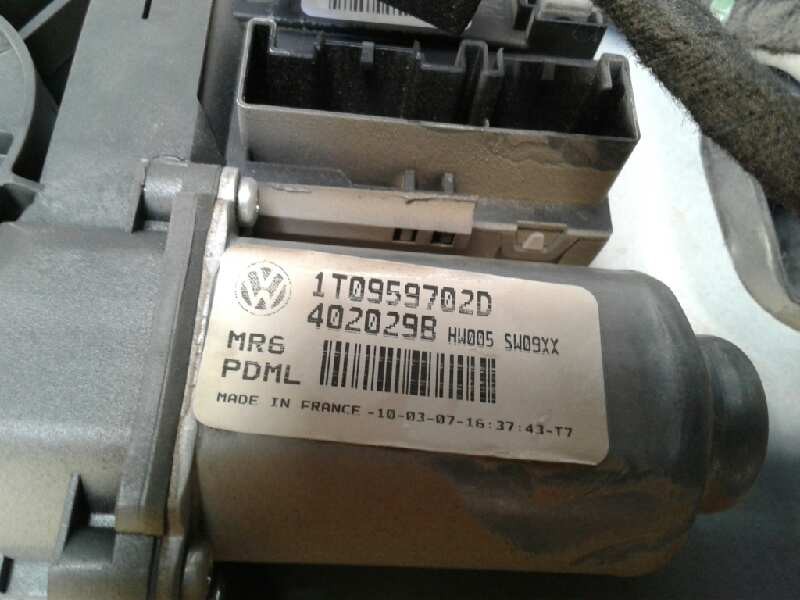 Recambio de puerta delantera derecha para volkswagen caddy ka/kb (2k) 1.9 tdi referencia OEM IAM 1T0959702D 2K1837752BS 