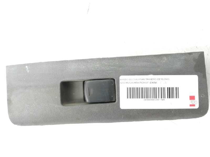 Recambio de mando elevalunas trasero derecho para nissan navara pick-up (d40m) referencia OEM IAM 25401EB30B  
