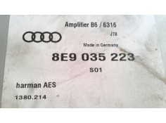 Recambio de centralita check control para audi a4 berlina (8e) 2.0 tdi 16v (103kw) referencia OEM IAM 8E9035223   2