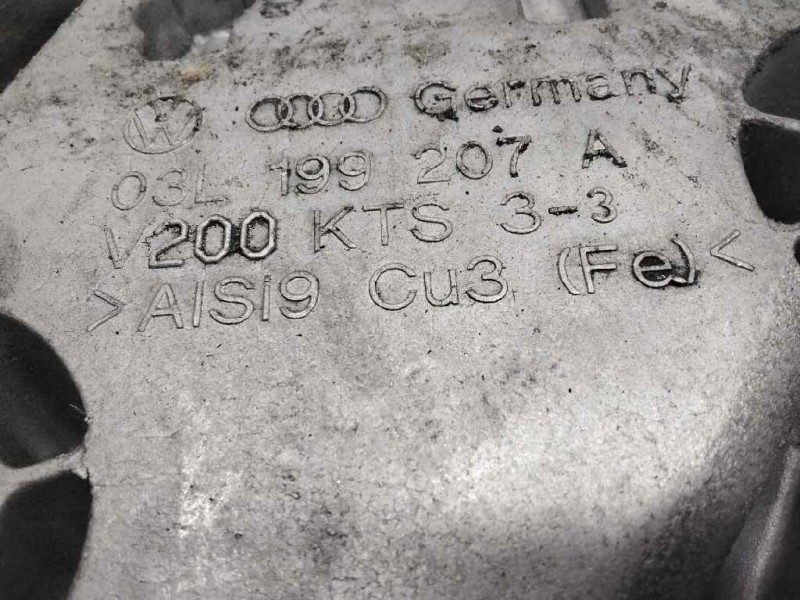 Recambio de soporte motor derecho inferior para seat leon (5f1) 1.6 tdi referencia OEM IAM 03L199207A CASCO 