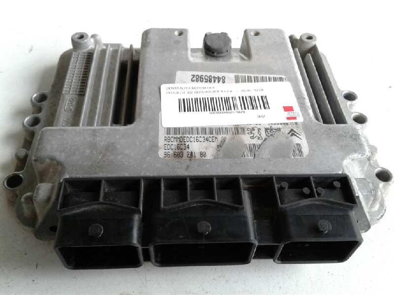 Recambio de centralita motor uce para peugeot 307 berlina (s2) x-line referencia OEM IAM EDC16C34  