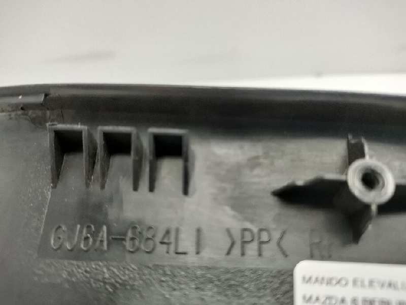 Recambio de mando elevalunas delantero derecho para mazda 6 berlina (gg) 2.0 crtd 136 active (5-ptas.) referencia OEM IAM GJ6A68