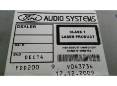 Recambio de sistema audio / radio cd para ford transit connect (tc7) 1.8 tddi turbodiesel cat referencia OEM IAM FDD200 7M5T18C8 2