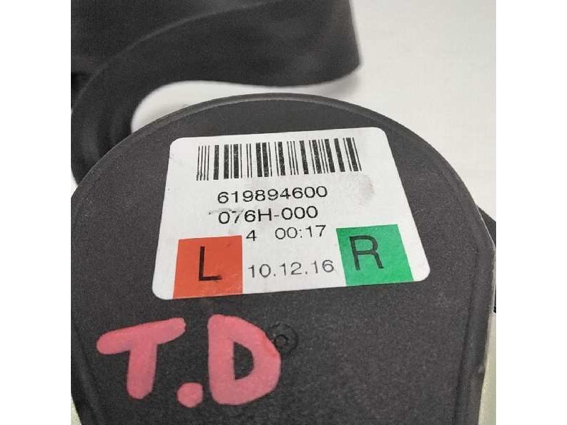 Recambio de cinturon seguridad trasero derecho para volvo v40 2.0 diesel cat referencia OEM IAM 619894600  