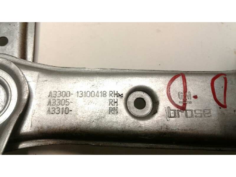Recambio de elevalunas delantero derecho para opel astra h berlina elegance referencia OEM IAM 5140074  