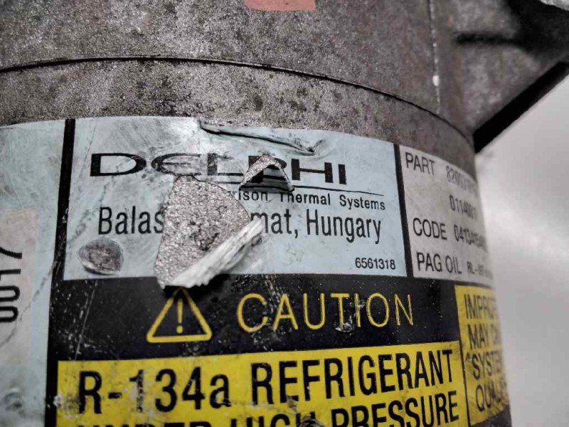 Recambio de compresor aire acondicionado para renault scenic ii confort dynamique referencia OEM IAM 6561318  