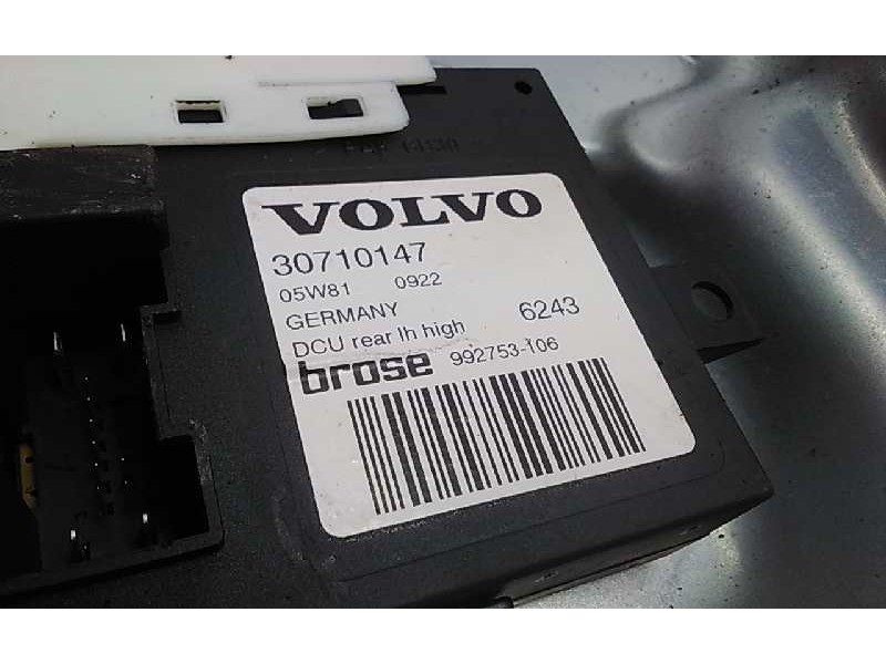 Recambio de elevalunas trasero izquierdo para volvo v50 familiar 2.4 kinetic referencia OEM IAM 30710147  