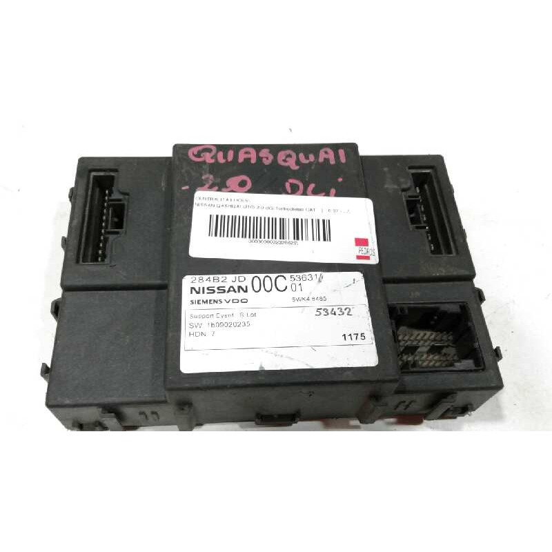 Recambio de centralita luces para nissan qashqai (j10) 2.0 dci turbodiesel cat referencia OEM IAM   