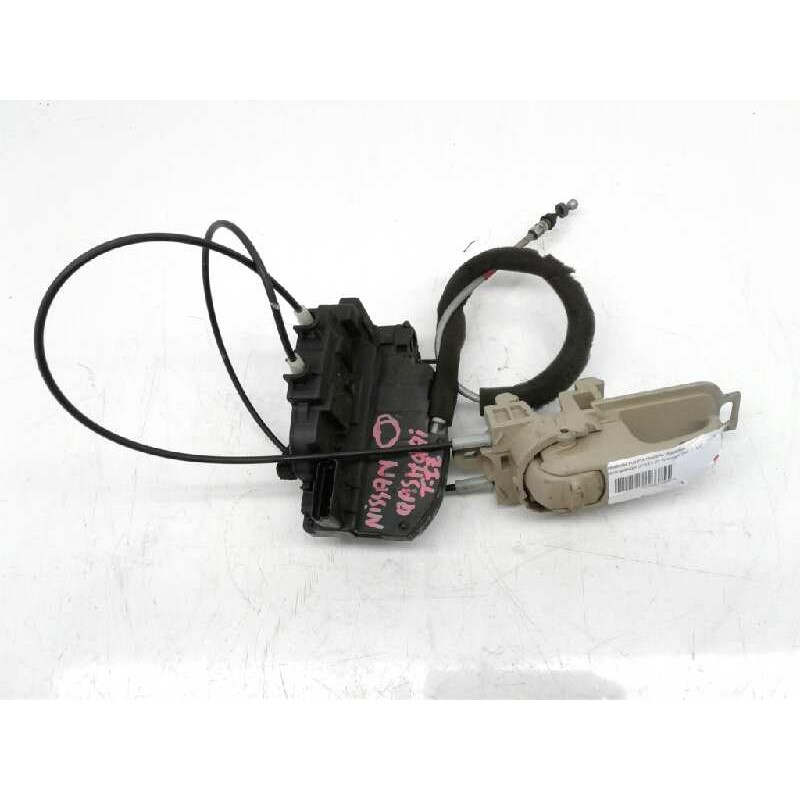 Recambio de cerradura puerta trasera izquierda para nissan qashqai (j10) 2.0 dci turbodiesel cat referencia OEM IAM   102072