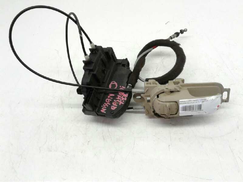 Recambio de cerradura puerta trasera izquierda para nissan qashqai (j10) 2.0 dci turbodiesel cat referencia OEM IAM   102072