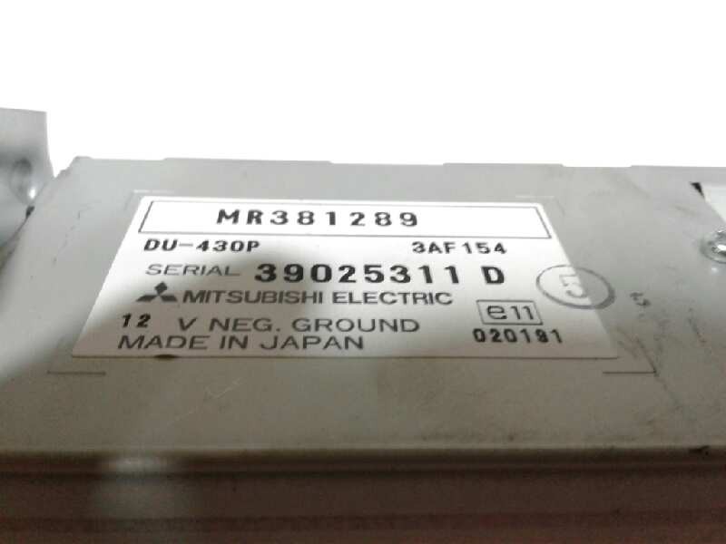 Recambio de pantalla multifuncion para mitsubishi space star (dg0) 1600 referencia OEM IAM MR381289  